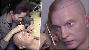Rusijos gamintojų rankose gimsta robotų humanoidų veidai – odą ir kitas detales sunku atskirti nuo tikro žmogaus