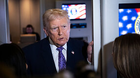 Donaldas Trumpas mano, kad galima pasiekti susitarimą dėl karo Ukrainoje
