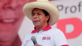 Peru paskelbta nepaprastoji padėtis, nušalintas prezidentas P.Castillo lieka kalėjime