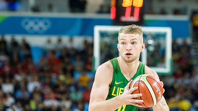 Domantas Sabonis: su Lietuvos rinktine noriu žaisti kiekvieną vasarą