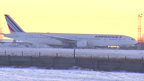 Įstrigę Sibiro šaltyje: „Air France“ lėktuvo keleiviams palikti Irkutską pavyko tik iš trečio karto