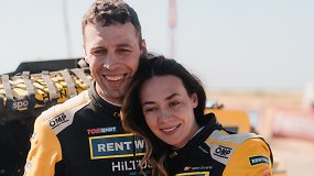 Emilijos ir Arūno Gelažninkų euforija Dakaro finiše: moterys gali!