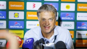 &bdquo;Lietuvos krep&scaron;inis&ldquo; i&scaron;rinktojo prezidento Rolando Skaisgirio spaudos konferencija