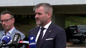 Slovakijos prezidentas aplankė pašautą premjerą: laukia labai sunkios valandos