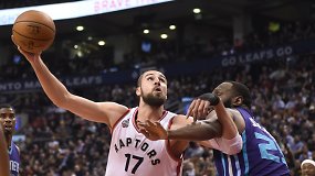 Galingu dėjimu krepšį drebinęs J.Valančiūnas prisidėjo prie pakartoto „Raptors“ rekordo