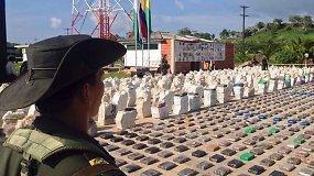 Kolumbijos policijos radinys – aštuonios tonos kokaino