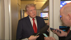 Donaldas Trumpas: Rusijos smūgis Ukrainai &ndash; siaubingas dalykas