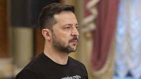 Volodymyras Zelenskis: &bdquo;Tai bus cinizmo paradas&ldquo;