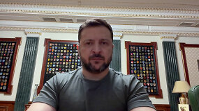 Zelenskis teigia, kad taikos pastangos tęsiasi, nepaisant JAV dėmesio Iranui