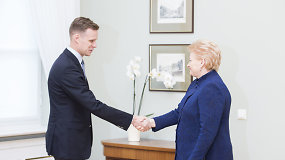 Gabrielius Landsbergis po susitikimo su prezidente: pokalbis buvo racionalus