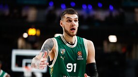 Rungtynių akimirkos: karingas &bdquo;Žalgiris&ldquo; paskutinę sekundę krito Vitorijoje