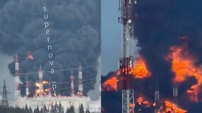 Dronai smogė esminei naftotiekio &bdquo;Družba&ldquo; stočiai