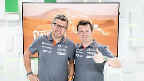 15min studijoje – 20-as Dakare finišą kirtę Antanas Juknevičius ir Darius Vaičiulis