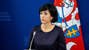 Kultūros ministrė Vaida Aleknavičienė tikisi, kad lapkričio 21-osios mitingo neprireiks