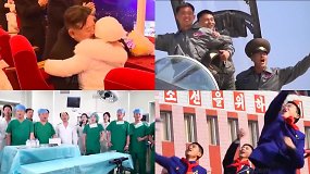 Naujoji „TikTok“ žvaigždė – Kim Jong Unas