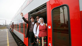 Kovo 11-oji traukinyje – su dainomis, muzika ir mintimis apie Lietuvą