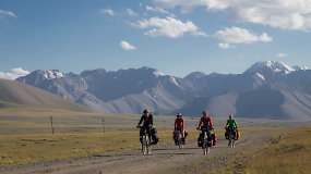 Kelionė dviračiais per Kirgiziją: jos dalyvės Renatos mintys