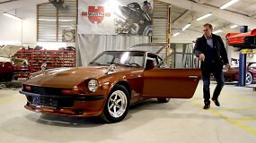 Žurnalisto V.Valiukevičiaus &scaron;irdį pakerėjo keturiasde&scaron;imtmetė japonė &bdquo;Datsun 280z&ldquo;