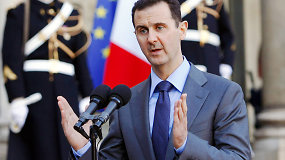 Basharas al-Assadas svarsto, ar padėti Prancūzijai kovoti su ISIS