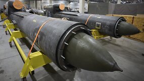 Ukraina planuoja masinę 3000 km lekiančių raketų &bdquo;Flamingo&ldquo; gamybą