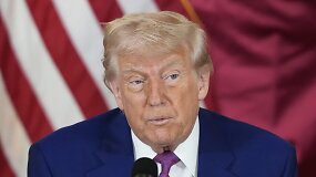 Donaldas Trumpas &ndash; apie tai, kodėl Putinas neatvyksta į derybas Turkijoje