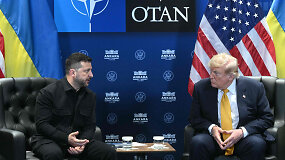 Donaldas Trumpas: Ukraina gaus teisę gaminti &bdquo;Patriot&ldquo; raketas