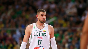Jonas Valančiūnas apie rungtynes su Ispanija