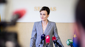 V.Čmilytė-Nielsen: neturiu informacijos apie galimas riaušes rugsėjo 10-ąją