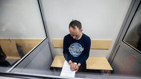 Teisiamųjų suole Benas Mikutavičius nebuvo kalbus: neatsakinėjo į žurnalistų klausimus