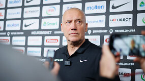 Čempionatui pasiruo&scaron;ęs Rimas Kurtinaitis: &bdquo;Nesinori, kad komanda skiltų į dvi grupes&ldquo;