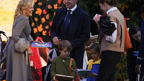 A.Blinkeno sūnus per Heloviną pasirodė su „V.Zelenskio kostiumu“