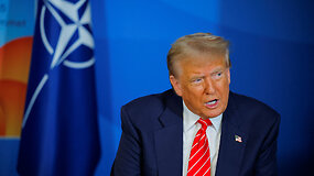 Donaldas Trumpas apie įsipareigojimus NATO: &bdquo;Mes juos palaikome&ldquo;