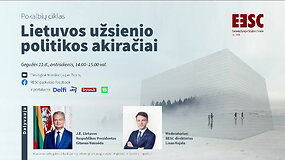 Lietuvos užsienio politikos akiračiai. Pokalbis su prezidentu G.Nausėda