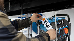 „Stiprūs kartu“ išlydėjo didžiausią įrangos siuntą į Ukrainą