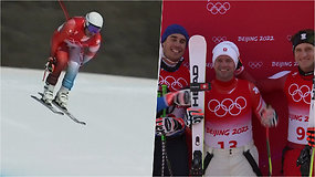 Olimpiadoje prancūzas nustebino žiūrovus – 41 m. slidininkas tapo vyriausiu kalnų slidinėjimo rungties prizininku