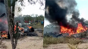 Tragiška nelaimė Venesueloje – sudužus sraigtasparniui Mi-17 žuvo du kariškiai