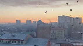 Atmosfera Ukrainoje: Charkovo mieste buvo girdimi sprogimai, drebėjo namų langai