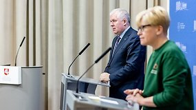 Po pasitarimo dėl krašto apsaugos ir nacionalinio saugumo stiprinimo – I.Šimonytė ir A.Anušauskas