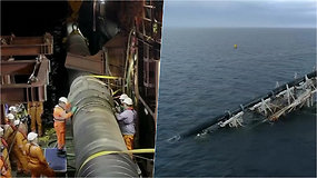 Pigesnės dujos, ar pagalba Ukrainai: Baltijos jūroje statomas dujotiekis skaldo Europą