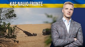 Kas naujo fronte: Ukrainos kontrpuolimo vieta, dūmų uždangos ir grūdai