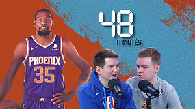 „48 minutės“: nusiritusi NBA mainų banga ir nauji favoritai su K.Durantu priešakyje