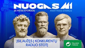 NUOGAS M1 Martynas Starkus: &bdquo;Mes įsiveržėme į kitos radijo stoties eterį&rdquo;