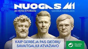 NUOGAS M1 Giedrius Masalskis: &bdquo;Kad galėtume i&scaron;lipti i&scaron; M1 autobusiuko, buvome nusamdę apsaugą&ldquo;
