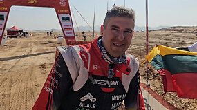 Nerimantas Jucius papasakojo kaip sekėsi Dakaro maratonas