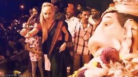 DJ Berry Gangsta - From behind the scenes to the main stage at Ganpati festival.