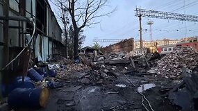 Sankt Peterburge &ndash; sprogimas &bdquo;Roskosmos&ldquo; gamykloje