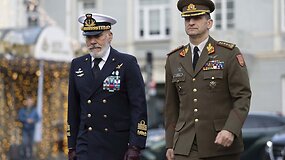 Lietuvoje lankosi NATO Karinio komiteto pirmininkas
