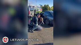 Uostamiestyje sulaikyti asmenys įtariami disponavę narkotinėmis medžiagomis
