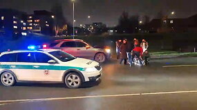 Avarija Geležinio Vilko gatvėje: partrenktas žmogus