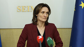 Viktorija Čmilytė-Nielsen: &bdquo;Politinė atsakomybė dėl to, kas vyksta yra Seimo pirmininko&ldquo;